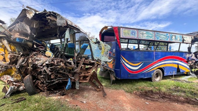 Tabrakan Bus-Truk di Uganda Menelan Lima Korban Jiwa