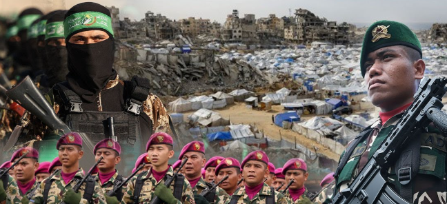 Indonesia Siap Kirim Pasukan ke Gaza 8.000 Orang